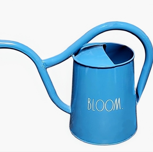 NEW Rae Dunn BLOOM metal watering can - Picture 1 of 2